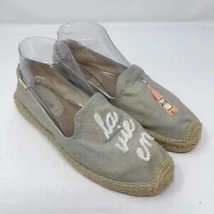 Soludos La Vie En Rose Smoking Slipper in Chambray